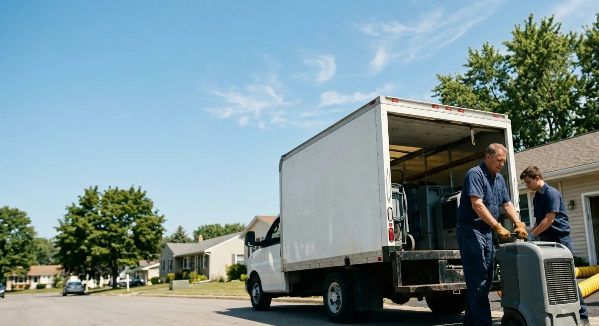 Water Damage Cleanup in Hicksville, OH near me